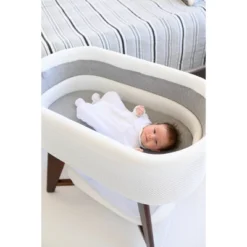 TruBliss Evi Smart Bassinet - White -Baby Products Store GUEST 003f367b 108e 4280 8f4f f1abeea6a227