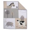 Lambs & Ivy Baby Farm Animals 5-Piece White/Taupe Baby Crib Bedding Set -Baby Products Store GUEST 0205aa68 33e7 4aca 8c32 7ff2abd79b09