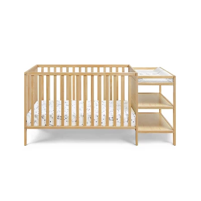 Suite Bebe Palmer 3-in-1 Convertible Island Crib And Changer Combo - Natural 8 Suite Bebe Palmer 3-in-1 Convertible Island Crib And Changer Combo - Natural - Image 6