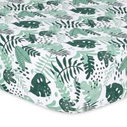 The Peanutshell Fitted Crib Sheets - Green Botanical Leaf - 4pk -Baby Products Store GUEST 0433318d f5d2 4080 8682 ae8408d8240e