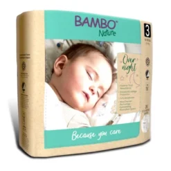 Bambo Nature Overnight Diapers, Disposable, Eco-Friendly, Size 3 -Baby Products Store GUEST 081d3d24 8008 4320 ae1e d7f80b5c9580