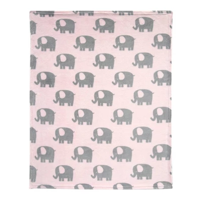 Bedtime Originals Soft Plush Baby Blanket - Eloise Elephant 4 Bedtime Originals Soft Plush Baby Blanket - Eloise Elephant - Image 2