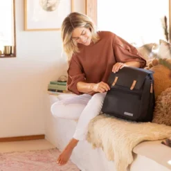 Petunia Pickle Bottom Meta Diaper Bag - Black Matte Canvas -Baby Products Store GUEST 0e1772ca 31c2 479f 9d77 4b403d0130d5