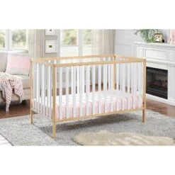 Baby Cache Deux Remi 3-in-1 Convertible Island Crib - Natural/White -Baby Products Store GUEST 0ea0f4fd 32c1 4c39 8e3c d7fa7cee458e