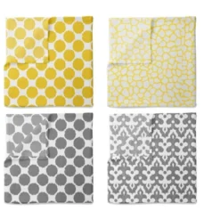 Bacati - Ikat Dots Giraffe Yellow Grey Muslin Neutral 8 Pc Crib Set With Crib Rail Guard 12 Bacati - Ikat Dots Giraffe Yellow Grey Muslin Neutral 8 Pc Crib Set With Crib Rail Guard -Baby Products Store GUEST 10af30e3 c83e 48fe b3bd d059a379bd71