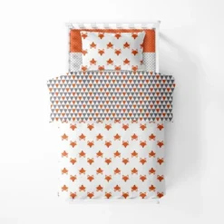 Bacati - Foxes Orange Gray 3 Pc Toddler Bed Sheet Set -Baby Products Store GUEST 10efac0e 2d23 4789 b03a 431bd275d86a