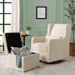 Carter's By DaVinci Adrian Swivel Glider With Storage Ottoman 22 Carter's By DaVinci Adrian Swivel Glider With Storage Ottoman -Baby Products Store GUEST 134e7021 39b4 48de 91c9 334dee4d9f46