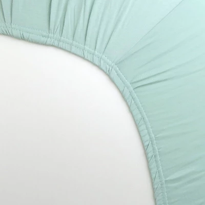 Honest Baby Organic Changing Pad Cover - Sage 4 Honest Baby Organic Changing Pad Cover - Sage - Image 2