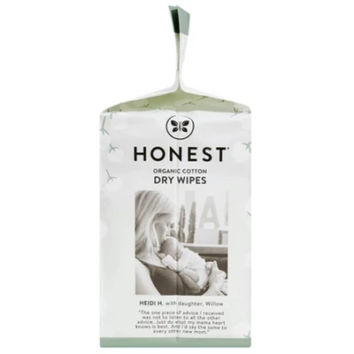 The Honest Company 100% Organic Cotton Dry Wipes - 192ct 5 The Honest Company 100% Organic Cotton Dry Wipes - 192ct - Image 3