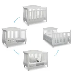 Delta Children Lancaster 4-in-1 Convertible Crib - Bianca White 11 Delta Children Lancaster 4-in-1 Convertible Crib - Bianca White -Baby Products Store GUEST 1ba595c7 7eeb 42cd 874b b3e4e5ec8823