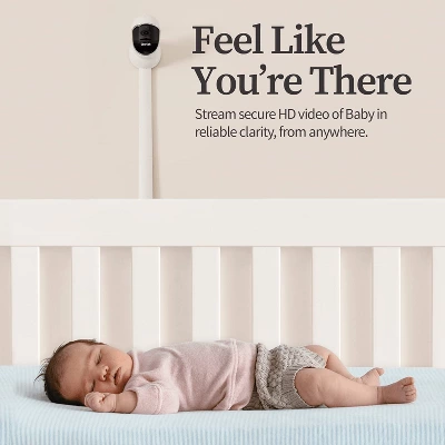 Owlet Cam BC04NWUCK-RB Audio And Background Sound, Room Temp, Night Vision Smart HD Video Camera Baby Monitor White - Manufacturer Refurbished 6 Owlet Cam BC04NWUCK-RB Audio And Background Sound, Room Temp, Night Vision Smart HD Video Camera Baby Monitor White - Manufacturer Refurbished - Image 4