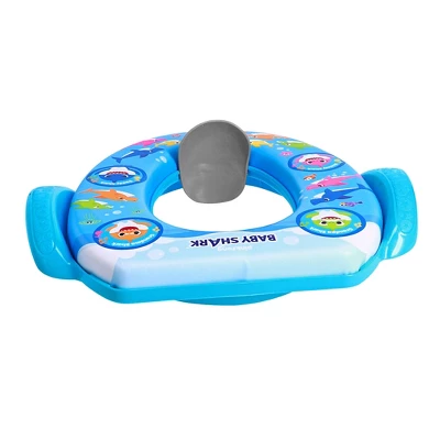 Pinkfong Baby Shark Fun At Sea Soft Potty Seat With Potty Hook 7 Pinkfong Baby Shark Fun At Sea Soft Potty Seat With Potty Hook - Image 5