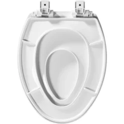 Mayfair By Bemis Little2Big Never Loosens Elongated Plastic Children's Potty Training Toilet Seat With Slow Close Hinge - White -Baby Products Store GUEST 21b9becd 5c94 48db 9588 e9f849cb483c