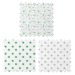 Bacati - Soccerball Green/Gray Muslin Swaddling Blankets Set Of 4 -Baby Products Store GUEST 2aad0a08 2961 40c3 997a 10f0ff7b12cc