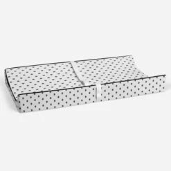 Bacati - Hearts Quilted Muslin Changing Pad Cover Black -Baby Products Store GUEST 2bdeaef5 bb88 45c2 ab6b c8eea9366ce0