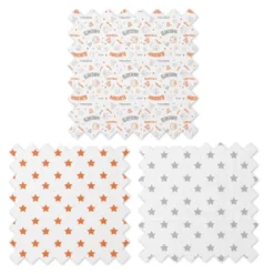 Bacati - Basketball Orange/Gray Muslin Swaddling Blankets Set Of 4 -Baby Products Store GUEST 2c065279 6794 4f62 9358 51c860922c84