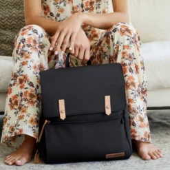 Petunia Pickle Bottom Meta Diaper Bag - Black Matte Canvas -Baby Products Store GUEST 2df4aaec 8e32 4b6d b776 9c710e81eed3