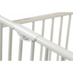 L.A. Baby Chromacoat Deluxe Holiday Mini/Portable Folding Metal Crib - White -Baby Products Store GUEST 2f464380 9acb 4274 b3ee a535aa9507d3