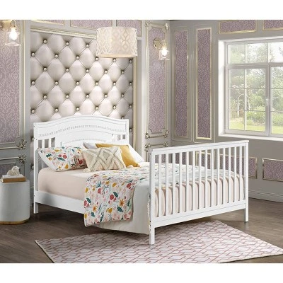 Oxford Baby Briella Full-Size Bed Conversion Kit - White 5 Oxford Baby Briella Full-Size Bed Conversion Kit - White - Image 3