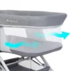 Baby Trend Quick-Fold 2-in-1 Rocking Portable Bassinet - Shadow Stone Gray -Baby Products Store GUEST 328d1282 315d 40aa 93cc b4fc7f56915f