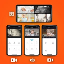 MobiCam Multi-Purpose, WiFi Video Baby Monitor - Baby Monitoring System - WiFi Camera With 2-way Audio, Recording 11 MobiCam Multi-Purpose, WiFi Video Baby Monitor - Baby Monitoring System - WiFi Camera With 2-way Audio, Recording -Baby Products Store GUEST 33180b9a 3506 45eb b558 f0c220b5b2d3