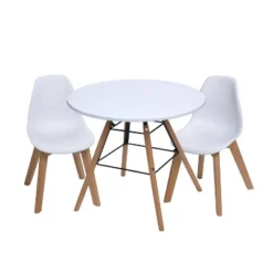 3pc Modern Kids' Round Table And Chair Set - Gift Mark -Baby Products Store GUEST 36792417 1817 40d5 a64b ea639f59eaa3