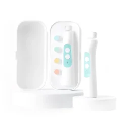 Frida Baby Electric Nail Buffer - Baby Nail File, Nail Clippers + Trimmer Kit - 4 Buffer Pads, LED Light + Case -Baby Products Store GUEST 3767c9a6 cce5 4731 a622 94f997844cb7