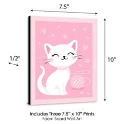 Big Dot Of Happiness Purr-fect Kitty Cat - Kitten Meow Nursery Wall Art And Kids Room Decorations - Gift Ideas - 7.5 X 10 Inches - Set Of 3 Prints 9 Big Dot Of Happiness Purr-fect Kitty Cat - Kitten Meow Nursery Wall Art And Kids Room Decorations - Gift Ideas - 7.5 X 10 Inches - Set Of 3 Prints -Baby Products Store GUEST 47ee866f 4358 4c3e 82c8 6343f7a486da