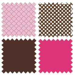 Bacati - Pink Chocolate 4 Pc Toddler Bedding Set -Baby Products Store GUEST 4c42d156 d59f 498b 8320 a75e9be31b96