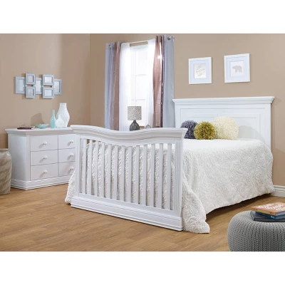 Sorelle Paxton 4-in-1 Standard Full-Sized Crib White 5 Sorelle Paxton 4-in-1 Standard Full-Sized Crib White - Image 3