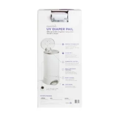 Munchkin UV Diaper Pail - White -Baby Products Store GUEST 5fa4c7df 64c9 4e78 aa69 0663bd92d2b3