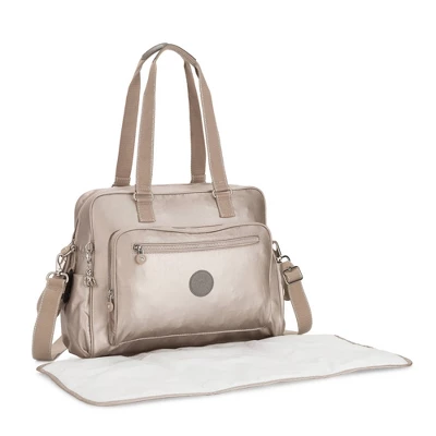 Kipling Alanna Metallic Diaper Bag 3 Kipling Alanna Metallic Diaper Bag