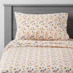 In The Garden Cotton Kids' Sheet Set - Pillowfort™ -Baby Products Store GUEST 6050ac4d 34de 4c22 ba63 c5bf3449eb9a
