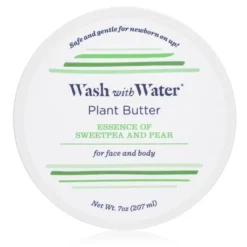 Wash With Water Plant Body Butter (Unscented), Vegan Healing Ointment Cream For Dry & Sensitive Skin, 7 Oz Tub -Baby Products Store GUEST 605d480e 906c 4ea1 a0f9 b894ff38903c