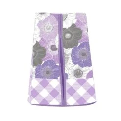 Bacati - Watercolor Floral Purple Gray 4 Pc Crib Bedding Set With Diaper Caddy -Baby Products Store GUEST 61d6194a 23fc 41d3 b134 f62fa6c2863c