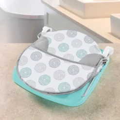 Summer Infant Deluxe Baby Bather Dashed Dots Gray/Aqua -Baby Products Store GUEST 63643b0c 3bb7 4f6f 9f40 073842fdf404
