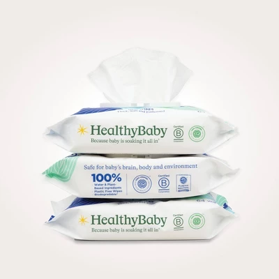 HealthyBaby Wet Baby Wipes - 192ct 9 HealthyBaby Wet Baby Wipes - 192ct - Image 7