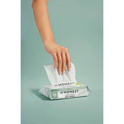 The Honest Company 100% Organic Cotton Dry Wipes - 192ct 8 The Honest Company 100% Organic Cotton Dry Wipes - 192ct - Image 6