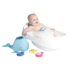 Manhattan Toy Neoprene Whale 5 Piece Floating Spill N Fill Bath Toy With Quick Dry Sponges And Squirt Toy -Baby Products Store GUEST 680bb18e 08ff 43c6 9ba3 b5acd0ae0e69