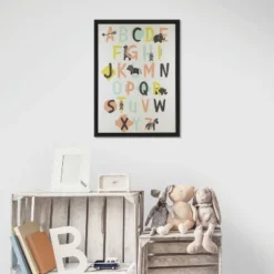 RoomMates Framed Wall Poster Prints Alphabet 11 RoomMates Framed Wall Poster Prints Alphabet -Baby Products Store GUEST 69edbf82 ea73 448d 86d3 1ea31e20ddd9
