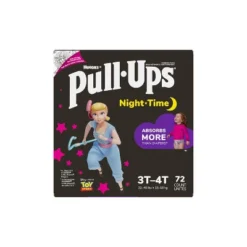 Pull-Ups Girls' Night-Time Training Pants - 3T-4T - 72ct -Baby Products Store GUEST 6e170dc8 35fb 46c4 b6d4 809fb7dfb2a5