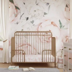 Room & Joy Luna 3-in-1 Convertible Metal Crib JMPA Certified - Gold -Baby Products Store GUEST 70b6712c 3041 4460 88bf 71b26a8f3bba