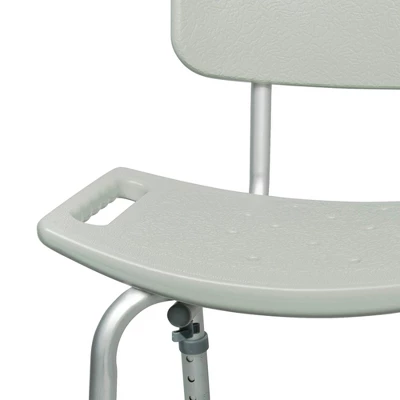 McKesson Bath Bench With Removable Back Shower Chair, 1 Count 9 McKesson Bath Bench With Removable Back Shower Chair, 1 Count - Image 7