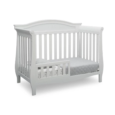 Delta Children Lancaster 4-in-1 Convertible Crib - Bianca White 7 Delta Children Lancaster 4-in-1 Convertible Crib - Bianca White - Image 5