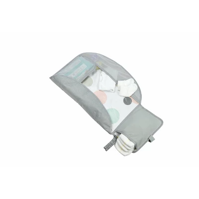 Lulyboo Portable Diaper Changing Pouch - Bubbles 4 Lulyboo Portable Diaper Changing Pouch - Bubbles - Image 2