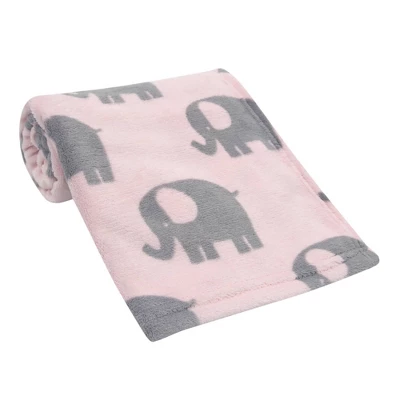 Bedtime Originals Soft Plush Baby Blanket - Eloise Elephant 3 Bedtime Originals Soft Plush Baby Blanket - Eloise Elephant