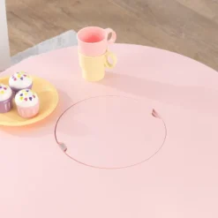 Round Storage Table And Chair Set White/Pink - KidKraft -Baby Products Store GUEST 762518fd 9228 415d ae4f 424b5aaabd6a