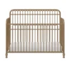Room & Joy Luna 3-in-1 Convertible Metal Crib JMPA Certified - Gold