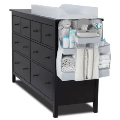 L.A. Baby Diaper Caddy And Nursery Organizer For Baby's Essentials - White -Baby Products Store GUEST 77cf9402 77c5 4e1a bb4b 7fcb279b584a