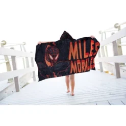 Spider-Man: Miles Morales Hooded Towel -Baby Products Store GUEST 79c5ae2e fb21 43fa 8c20 c3a86f145f75